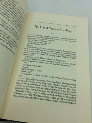 SHORT STORIES