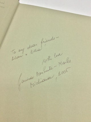 JANINA MONKUTE MARKS