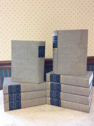 Item #321821 THE COLLECTED WORKS OF ABRAHAM LINCOLN, Volumes I-VIII & Index. Abraham Lincoln, ed...