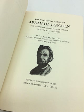 THE COLLECTED WORKS OF ABRAHAM LINCOLN, Volumes I-VIII & Index