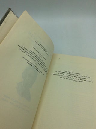 THE COLLECTED WORKS OF ABRAHAM LINCOLN, Volumes I-VIII & Index