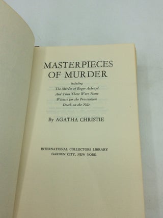 MASTERPIECES OF MURDER