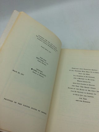 THE HOLY SACRIFICE OF THE MASS: A Text for Religious Discussion Clubs