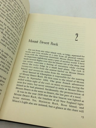 THE LIGHTHOUSES OF NEW ENGLAND, 1716-1973