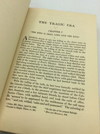 THE TRAGIC ERA: The Revolution after Lincoln