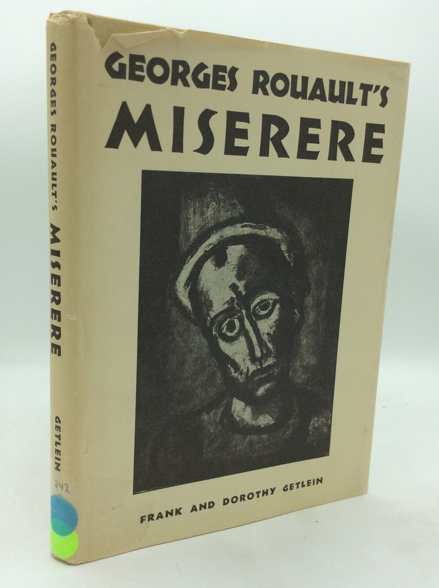 GEORGES ROUAULT'S MISERERE | Frank, Dorothy Getlein | 1st Edition