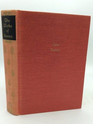 Item #322684 THE WORKS OF JANE AUSTEN: PRIDE AND PREJUDICE and SENSE AND SENSIBILITY. Jane Austen