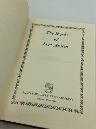 THE WORKS OF JANE AUSTEN: PRIDE AND PREJUDICE and SENSE AND SENSIBILITY