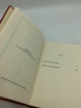 THE WORKS OF JANE AUSTEN: PRIDE AND PREJUDICE and SENSE AND SENSIBILITY