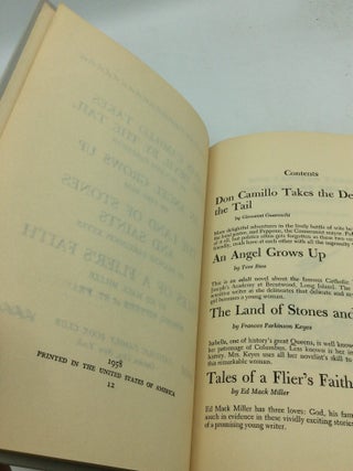 DON CAMILLO TAKES THE DEVIL BY THE TAIL / AN ANGEL GROWS UP / THE LAND OF STONES AND SAINTS / TALES OF A FLIER'S FAITH
