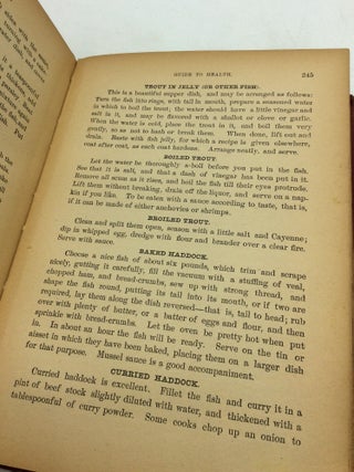 THE OLD INDIAN DOCTOR'S GUIDE TO HEALTH and Family Recipe Book. Dr. Lester's Encyclopedia