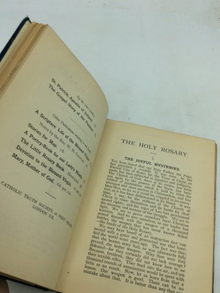 PUBLICATIONS OF THE CATHOLIC TRUTH SOCIETY, Volume IV