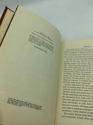 LATIN FOR AMERICAN: First Book