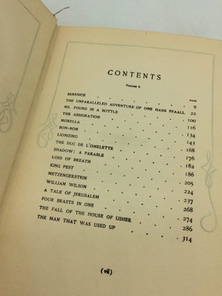 THE COMPLETE WORKS OF EDGAR ALLAN POE, Vols. I-X