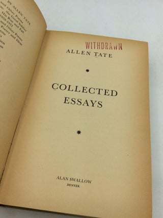 COLLECTED ESSAYS