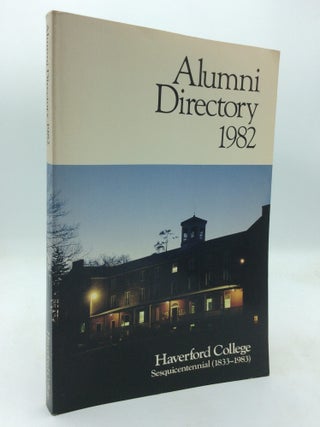 Item #323334 HAVERFORD COLLEGE ALUMNI DIRECTORY 1982