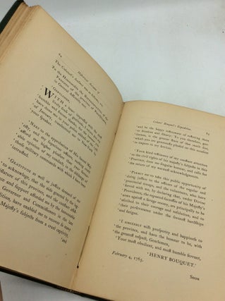 HISTORICAL ACCOUNT OF BOUQUET'S EXPEDITION Against the Ohio Indians, in 1764.