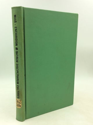 Item #32342 ENCHIRIDION AD SACRARUM DISCIPLINARUM CULTORES Accommodatum Opera et Studio Zephyrini...