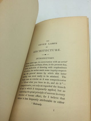 THE SEVEN LAMPS OF ARCHITECTURE
