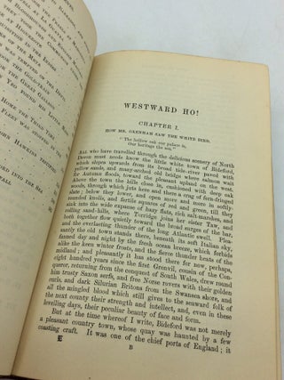 WESTWARD HO! or the Voyages and Adventures of Sir Amyas Leigh, Knight, of Burrough, in the County of Devon, in the Reign of Her Most Glorious Majesty Queen Elizabeth