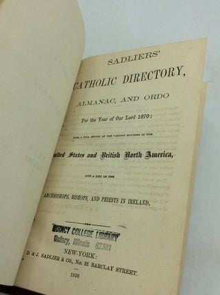 THE CATHOLIC DIRECTORY: 1870-2020, plus supplements