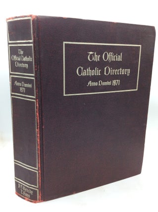 THE CATHOLIC DIRECTORY: 1870-2020, plus supplements