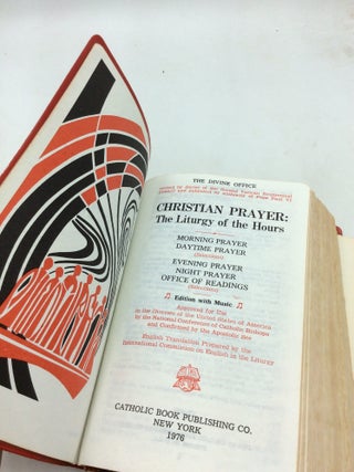 CHRISTIAN PRAYER: The Liturgy of the Hours