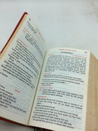 CHRISTIAN PRAYER: The Liturgy of the Hours