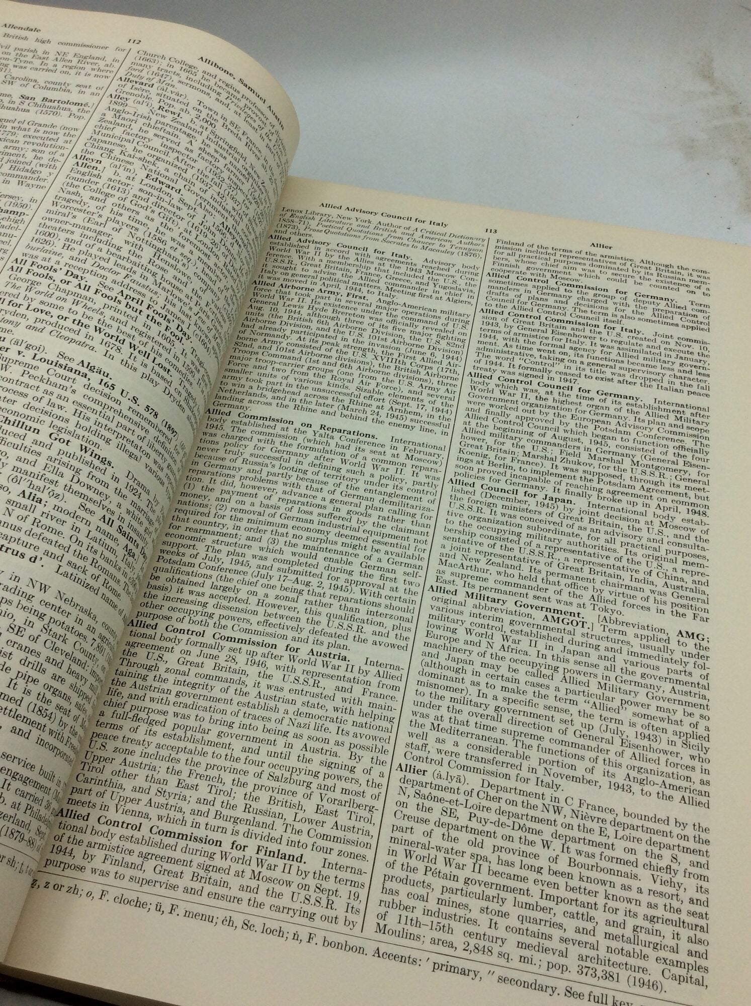 THE NEW CENTURY ENCYCLOPEDIA OF NAMES, Vols. I-III | ed. Clarence L ...