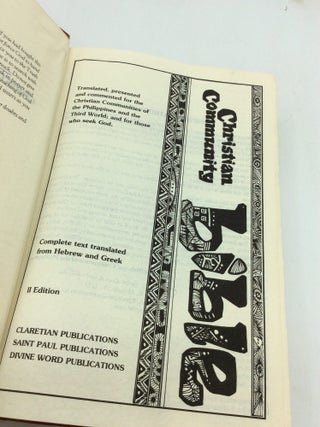 CHRISTIAN COMMUNITY BIBLE