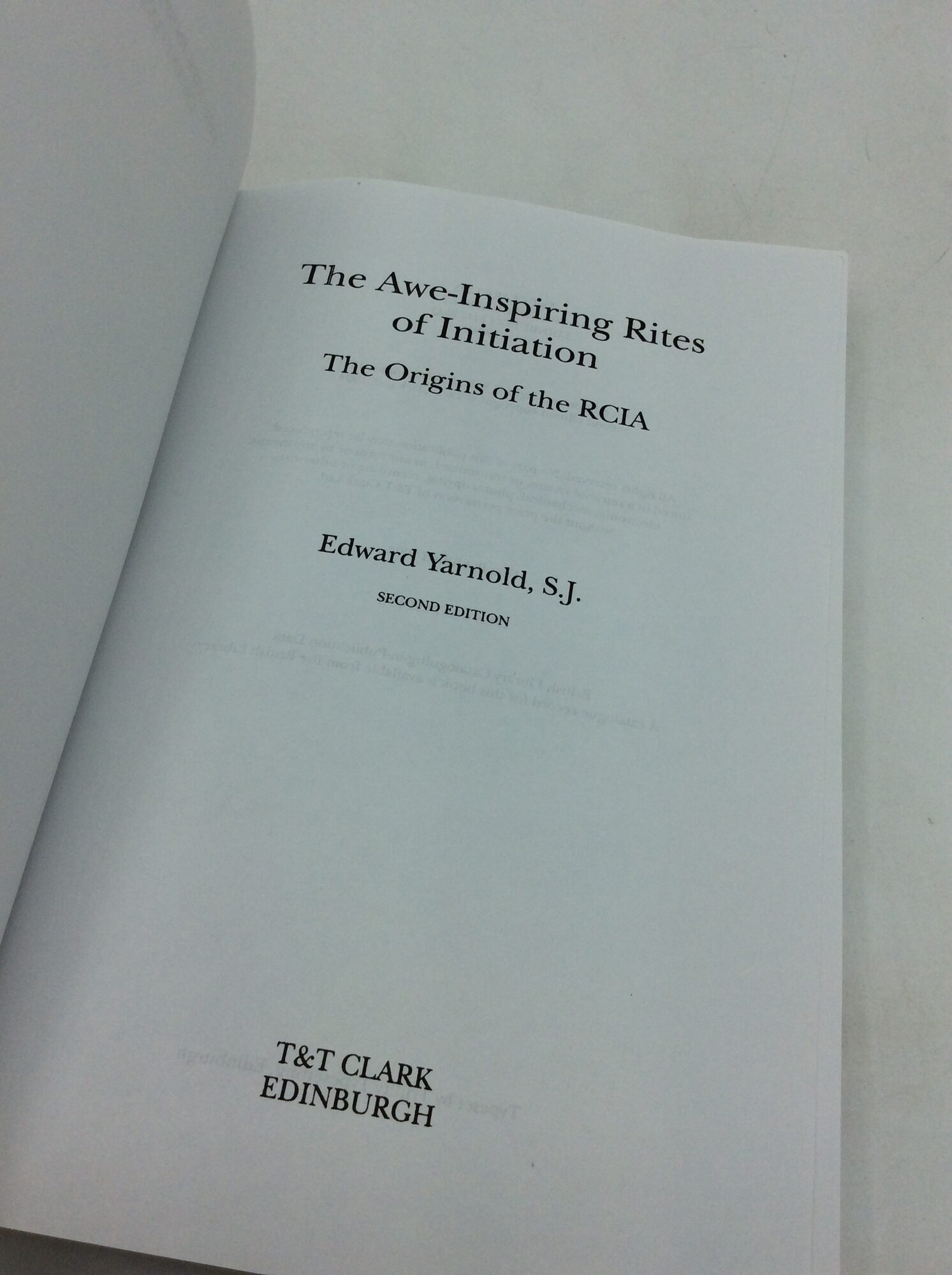 THE AWE-INSPIRING RITES OF INITIATION: The Origins of the RCIA | Edward ...