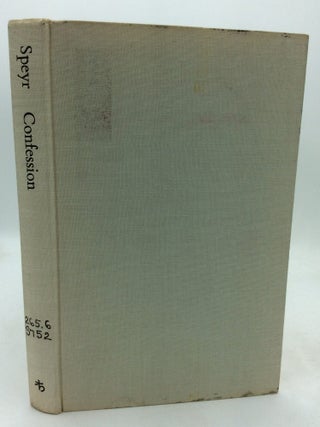 Item #324937 CONFESSION: The Encounter with Christ in Penance. Adrienne von Speyr