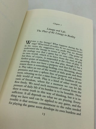 THE SPIRIT OF THE LITURGY