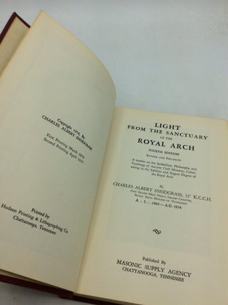LIGHT FROM THE SANCTUARY OF THE ROYAL ARCH