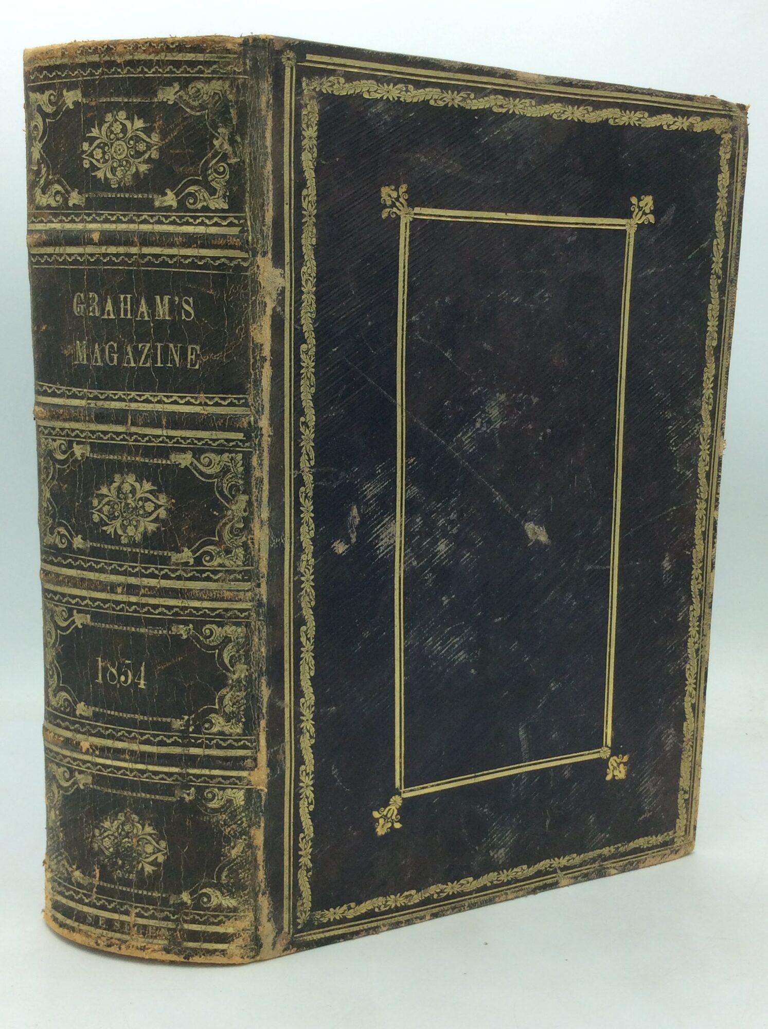 Graham Magazine GRAHAM'S AMERICAN MONTHLY MAGAZINE, Vols. 44-45 Jan.-Dec. 1854 | 1st ...
