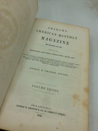 GRAHAM'S AMERICAN MONTHLY MAGAZINE, Vols. 28-29 (Jan.-Dec. 1846)