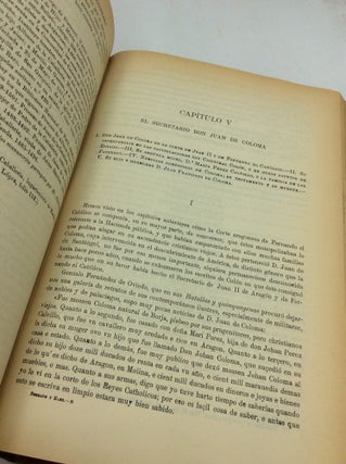 ORIGENES DE LA DOMINACION ESPANOLA EN AMERICA, Vol. I