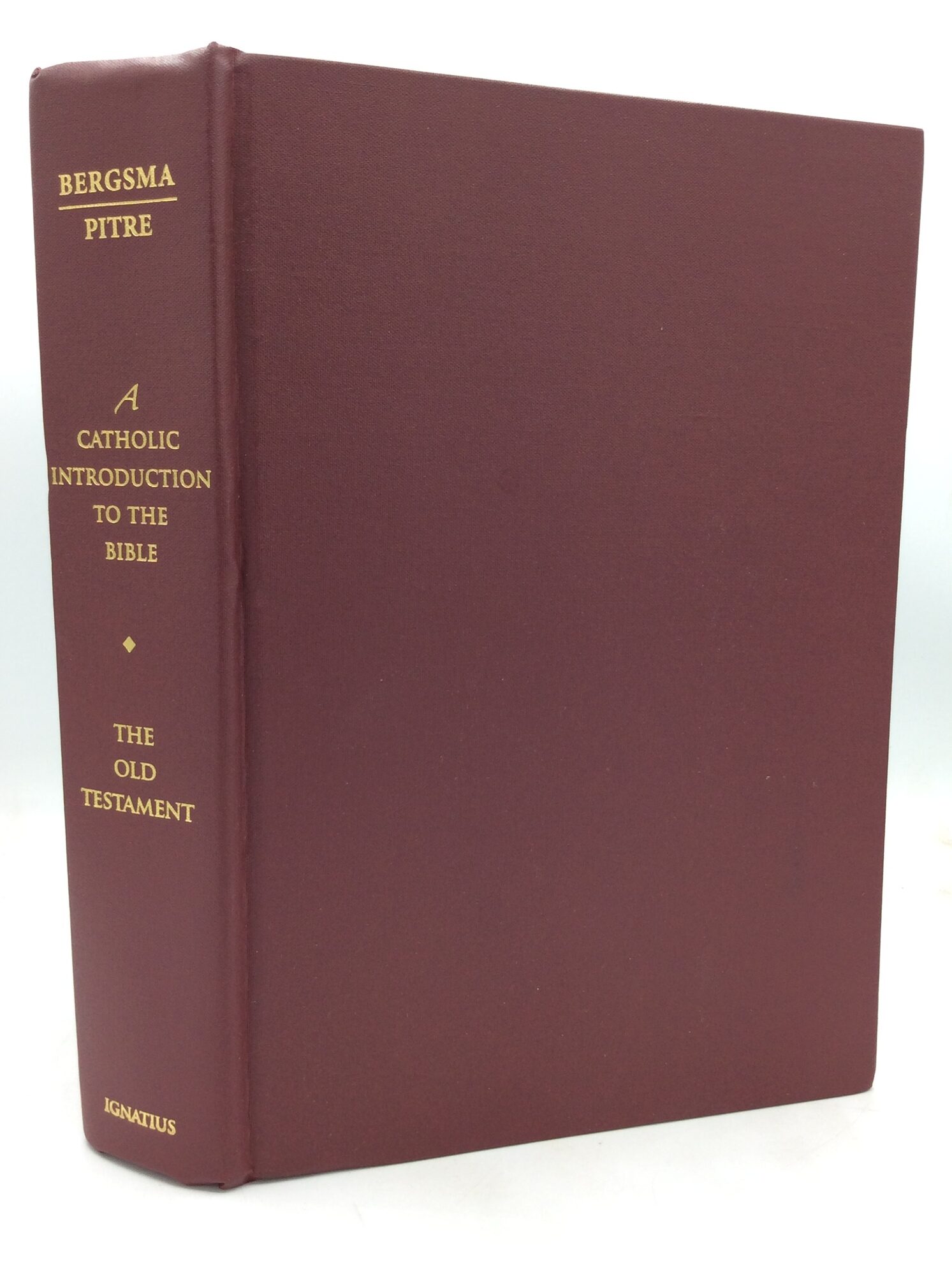 A CATHOLIC INTRODUCTION TO THE BIBLE, Vol. I: The Old Testament | John ...