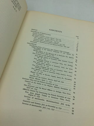 THE PLAINS INDIANS AND NEW MEXICO, 1751-1778: A Collection of Documents Illustrative of the History of the Eastern Frontier of New Mexico