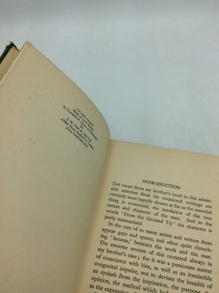 FROM THE GROUND UP: Collected Papers of A.R. Powys
