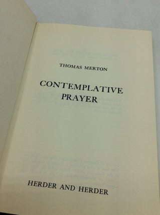CONTEMPLATIVE PRAYER