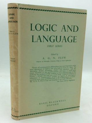 Item #325410 LOGIC AND LANGUAGE (First Series). ed Anthony Flew