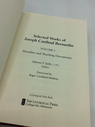 SELECTED WORKS OF JOSEPH CARDINAL BERNARDIN, Vols. I-II
