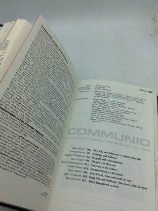 COMMUNIO: International Catholic Review, Vol. 16 (1989)