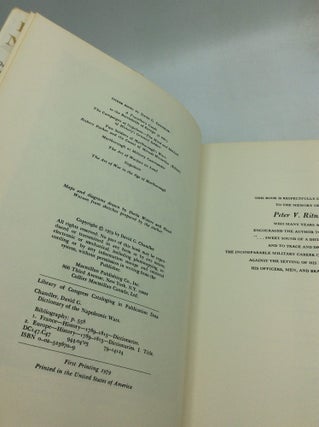 DICTIONARY OF THE NAPOLEONIC WARS