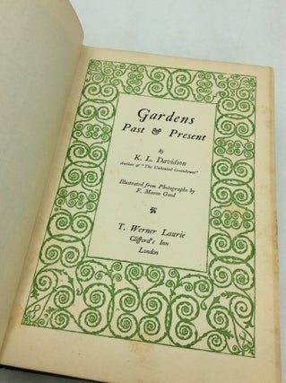 GARDENS PAST & PRESENT