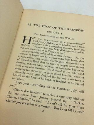 AT THE FOOT OF THE RAINBOW
