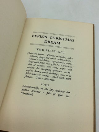 EFFIE'S CHRISTMAS DREAM: A Play for Children