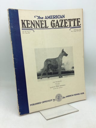 Item #326127 THE AMERICAN KENNEL GAZETTE: February 1942. ed Arthur Frederick Jones