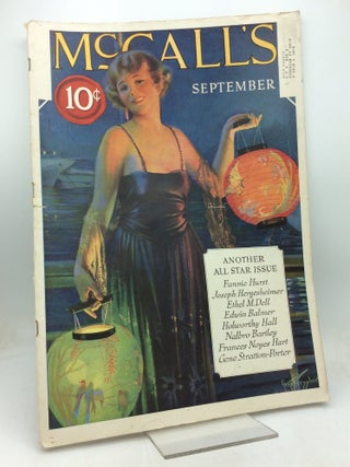 Item #326149 MCCALL'S Magazine: September 1922. Fannie Hurst, Gene Stratton-Porter